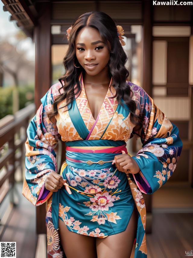 Ava Brooks - Midnight Kimono The Enchanting Seduction of an Ebony Geisha Set.1 20230805 Part 9 No.79056e